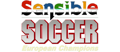 Sensible Soccer: European Champions logo for Amiga CD32